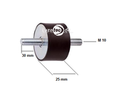 Schwingungsdämpfer Pumpe 50 x 25 mm M 10